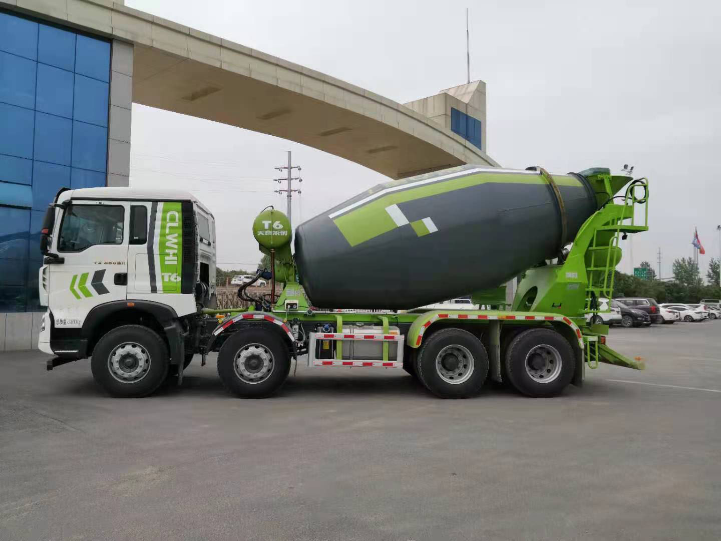 程力重工牌CLH5312GJBZ6型混凝土攪拌運輸車