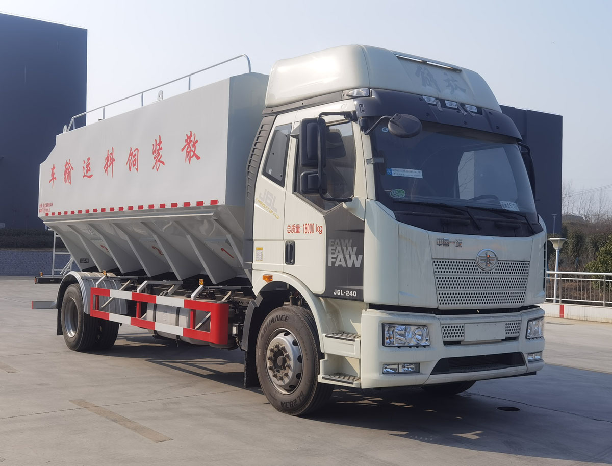 程力威牌CLW5186ZSLC6型散裝飼料運輸車